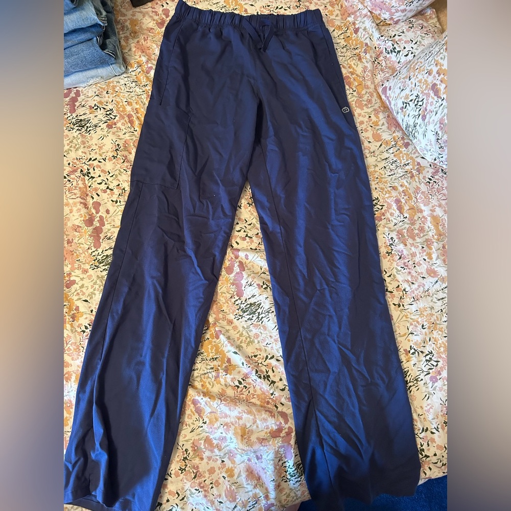 WonderWink Women's Navy Scrub Pants
